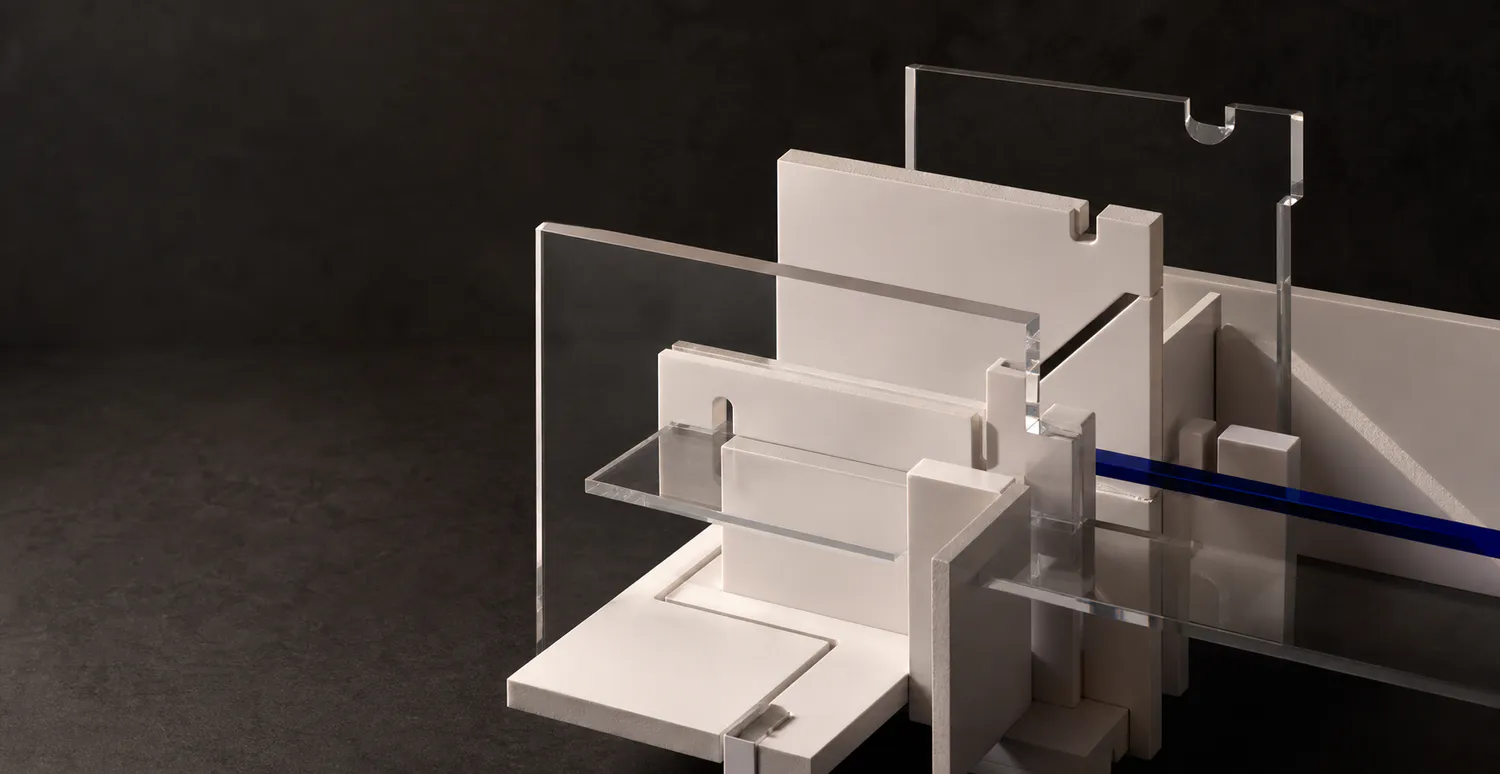 Structural development rendering for a retail display